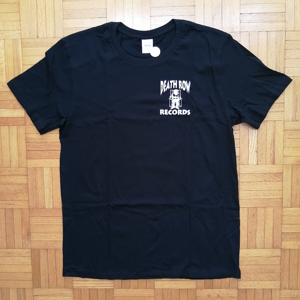 Death Row Records Black T-shirt Small NWOT
